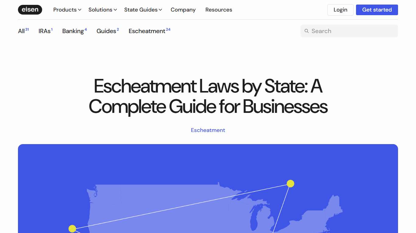 Escheatment Laws by State: A Breakdown for 2026 | Eisen Blog